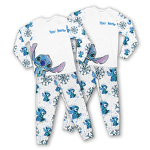 Load image into Gallery viewer, Personalized Christmas Pajama Set with Stitch Design for Family