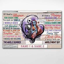 Load image into Gallery viewer, Personalized Couple Poster Unique Love Quote Gift for Anniversary