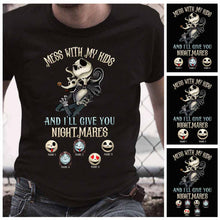 Load image into Gallery viewer, Personalized Nightmare T-shirt and Hoodie Gift for Dad | Halloween & Father's Day