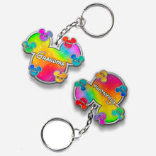 Load image into Gallery viewer, Personalized Grandma Keychain Custom Design Acrylic Gift