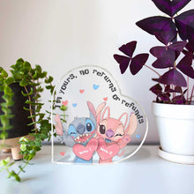 Load image into Gallery viewer, Personalized Custom Shaped Acrylic Plaque for Couples - Romantic Gift