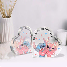 Load image into Gallery viewer, Personalized Custom Shaped Acrylic Plaque for Couples - Romantic Gift