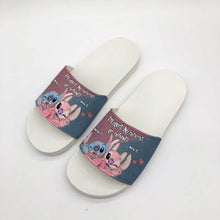 Load image into Gallery viewer, Personalized Couple Slide Sandals Custom Name Gift for Anniversary