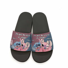 Load image into Gallery viewer, Personalized Couple Slide Sandals Custom Name Gift for Anniversary