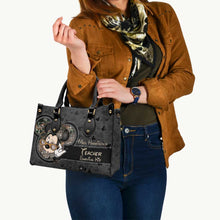 Load image into Gallery viewer, Personalized Leather Handbag Teacher Survival Kit Gift for Women