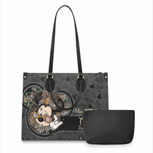 Load image into Gallery viewer, Personalized Leather Handbag Teacher Survival Kit Gift for Women