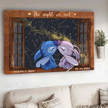 Load image into Gallery viewer, Personalized Ohana Canvas Art Custom Couple Print Gift