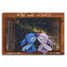 Load image into Gallery viewer, Personalized Ohana Canvas Art Custom Couple Print Gift