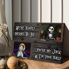 Load image into Gallery viewer, Personalized Nightmare Couple Canvas Print Custom Names Gift