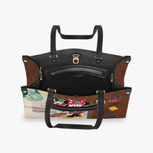 Load image into Gallery viewer, Personalized Leather Handbag & Luggage Cover Set for Travel