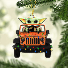 Load image into Gallery viewer, Personalized Christmas Car Ornament Custom Name Gift for Kids