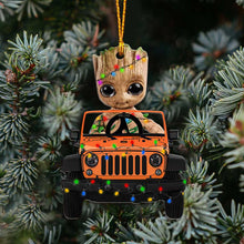 Load image into Gallery viewer, Personalized Christmas Car Ornament Customizable Gift for Friends & Family