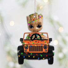 Load image into Gallery viewer, Personalized Christmas Car Ornament Customizable Gift for Friends & Family