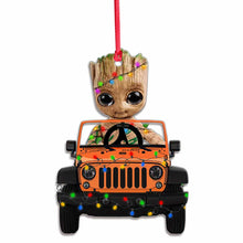 Load image into Gallery viewer, Personalized Christmas Car Ornament Customizable Gift for Friends & Family