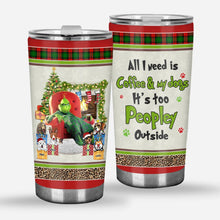 Load image into Gallery viewer, Personalized Dog Tumbler Coffee Lover Gift for Pet Owners
