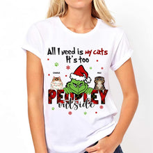 Load image into Gallery viewer, Personalized Dog Lover T-shirt Custom Name Gift for Pet Owner