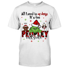 Load image into Gallery viewer, Personalized Dog Lover T-shirt Custom Name Gift for Pet Owner