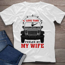 Load image into Gallery viewer, Personalized Love Tank Couple T-shirt & Hoodie Gift