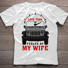 Load image into Gallery viewer, Personalized Love Tank Couple T-shirt & Hoodie Gift