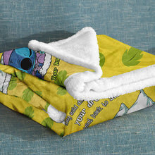 Load image into Gallery viewer, Personalized 'Don't Give Up On Your Dream' Ohana Blanket for Kids