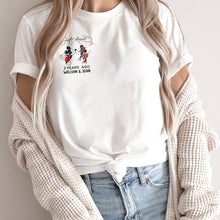 Load image into Gallery viewer, Personalized Just Married Couple T-Shirt & Hoodie Gift