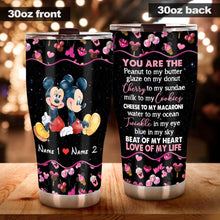 Load image into Gallery viewer, Personalized LGBT Support Tumbler Custom Couple Gift for Anniversary