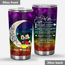 Load image into Gallery viewer, Personalized LGBT Couple Tumbler with Custom Names | Unique Love Gift
