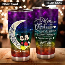 Load image into Gallery viewer, Personalized LGBT Couple Tumbler with Custom Names | Unique Love Gift