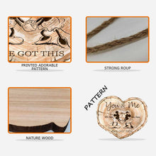 Load image into Gallery viewer, Personalized Wood Sign You & Me Custom Couple Gift for Wedding