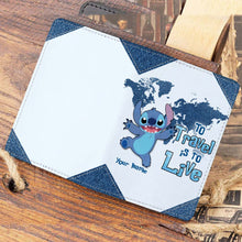 Load image into Gallery viewer, Personalized PU Leather Passport Holder Custom Name Travel Gift