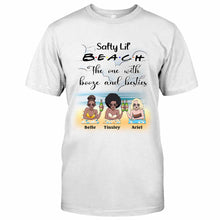 Load image into Gallery viewer, Personalized Salty Lil' Besties T-shirt & Hoodie Gift for Friends
