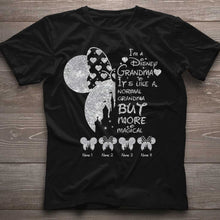 Load image into Gallery viewer, Personalized Disney Grandma T-Shirt & Hoodie Gift for Mom