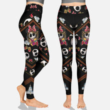 Load image into Gallery viewer, Personalized Cross Tank Top & Leggings Set for Girls - Mouse Ears Gift