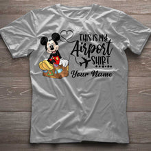 Load image into Gallery viewer, Personalized Airport Shirt Custom Name T-shirt & Hoodie for Travelers