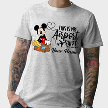 Load image into Gallery viewer, Personalized Airport Shirt Custom Name T-shirt & Hoodie for Travelers