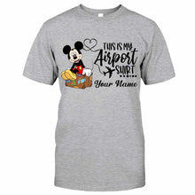 Load image into Gallery viewer, Personalized Airport Shirt Custom Name T-shirt & Hoodie for Travelers