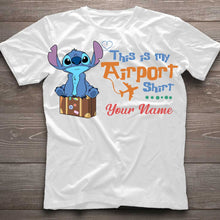 Load image into Gallery viewer, Personalized Ohana Airport T-shirt & Hoodie Custom Name Gift
