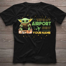 Load image into Gallery viewer, Personalized Airport Shirt Featuring Custom Name T-shirt & Hoodie