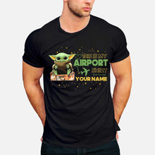 Load image into Gallery viewer, Personalized Airport Shirt Featuring Custom Name T-shirt & Hoodie