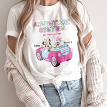 Load image into Gallery viewer, Personalized Adventure Bestie T-shirt & Hoodie Gift for Friends
