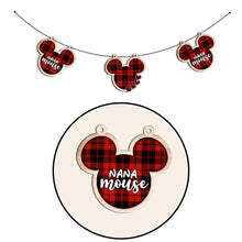 Load image into Gallery viewer, Personalized Nana Mouse Garland for Grandma | Custom Home Decor