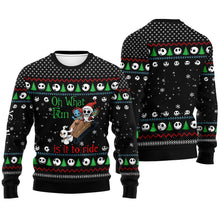 Load image into Gallery viewer, Personalized Christmas Nightmare Sweater Custom Design Gift