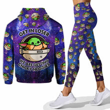 Load image into Gallery viewer, Personalized Hoodie and Leggings Set Custom Name Gift for Her