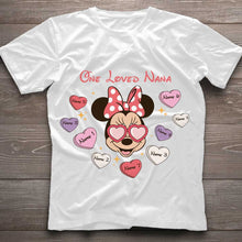 Load image into Gallery viewer, Personalized Valentine's Grandma T-Shirt & Hoodie Gift for Nana