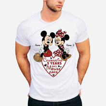 Load image into Gallery viewer, Personalized Couple Mouse T-shirt & Hoodie Gift for Anniversary