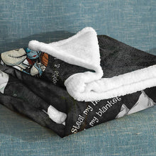 Load image into Gallery viewer, Personalized Couple Blanket Custom Name Romantic Gift