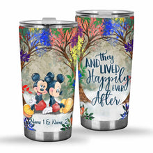 Load image into Gallery viewer, Personalized LGBT Support Tumbler with Custom Names - Unique Couple Gift