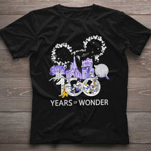 Load image into Gallery viewer, 100 Years of Wonder T-shirt & Hoodie for Disney Fans