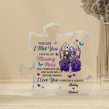 Load image into Gallery viewer, Personalized Couple Acrylic Plaque Custom Shape Gift for Wedding Anniversary