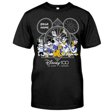 Load image into Gallery viewer, Personalized Disney 100 Years T-shirt & Hoodie with Custom Name for Birthday & Christmas